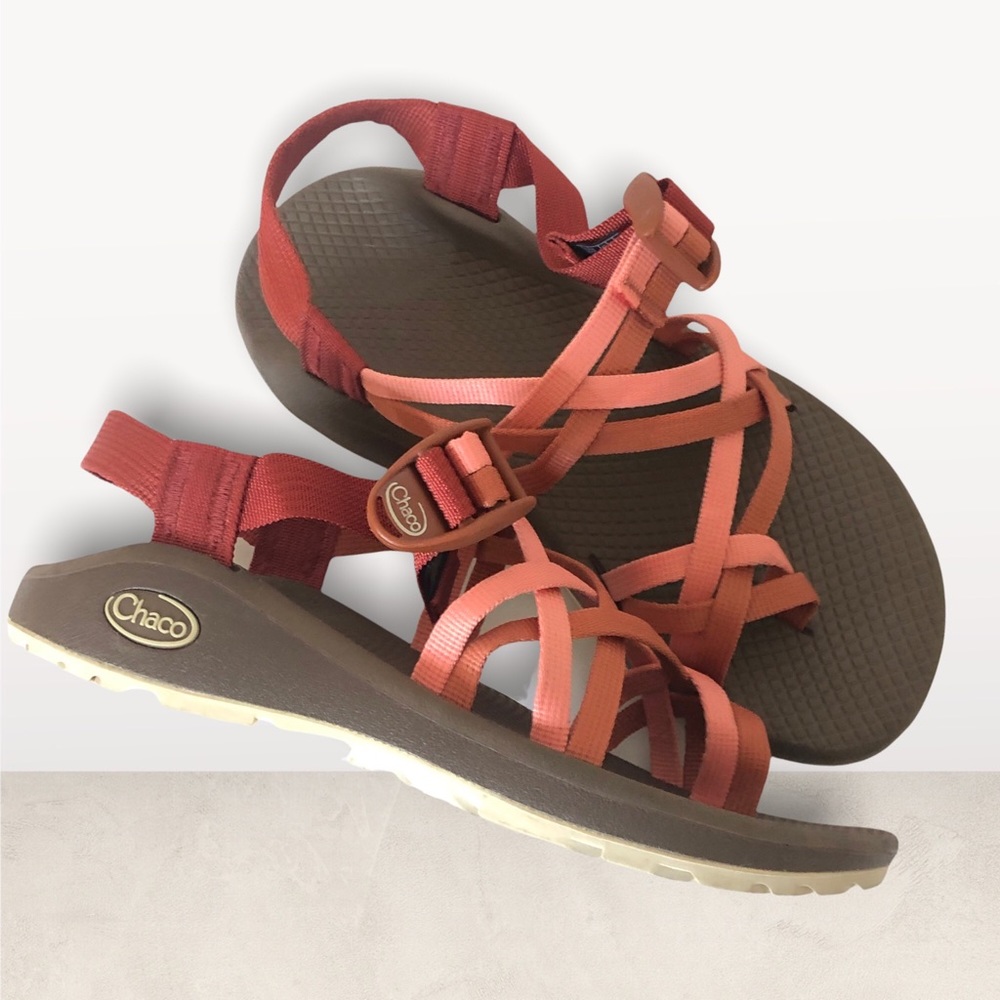 Chaco Z/ X2 Classic Sandals 6 Pink Blush Lug Sole Like New